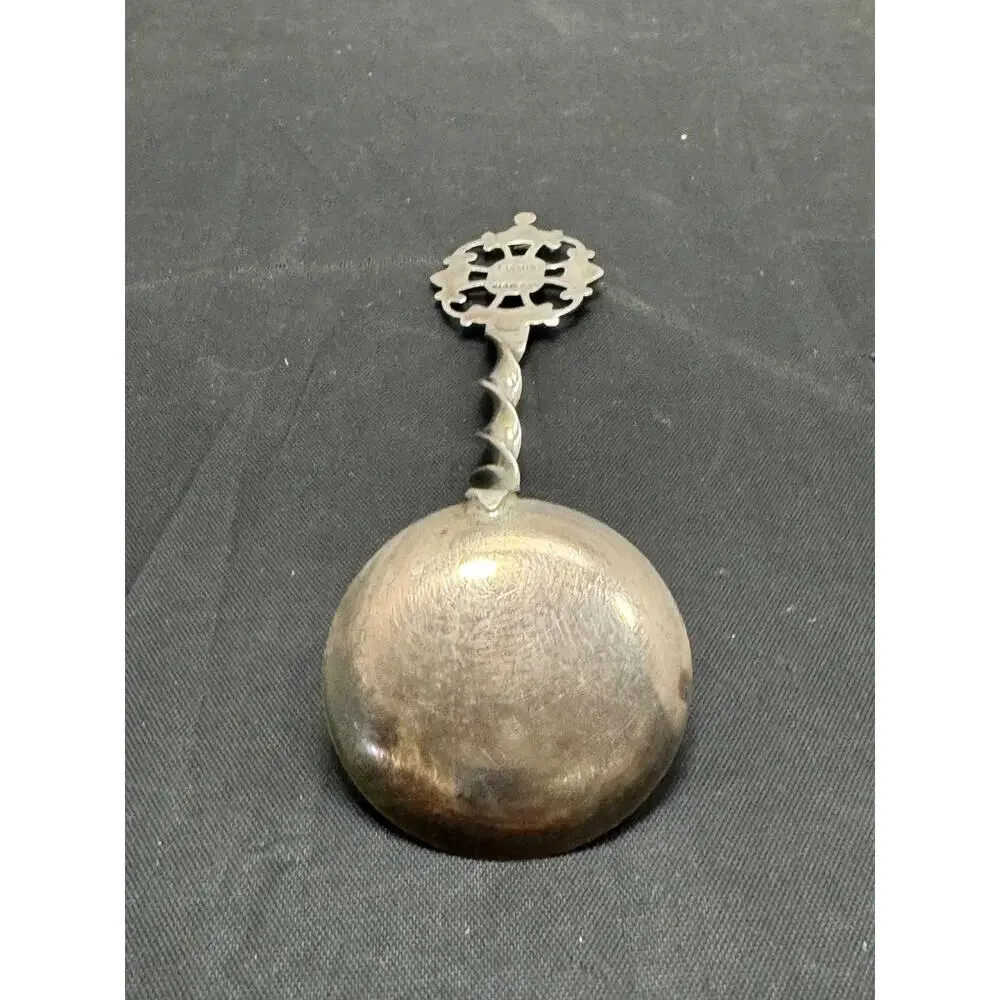 Vintage Thomsen Knudsen Kings Cross Norway TK 40G Silverplate Bonbon Spoon 5